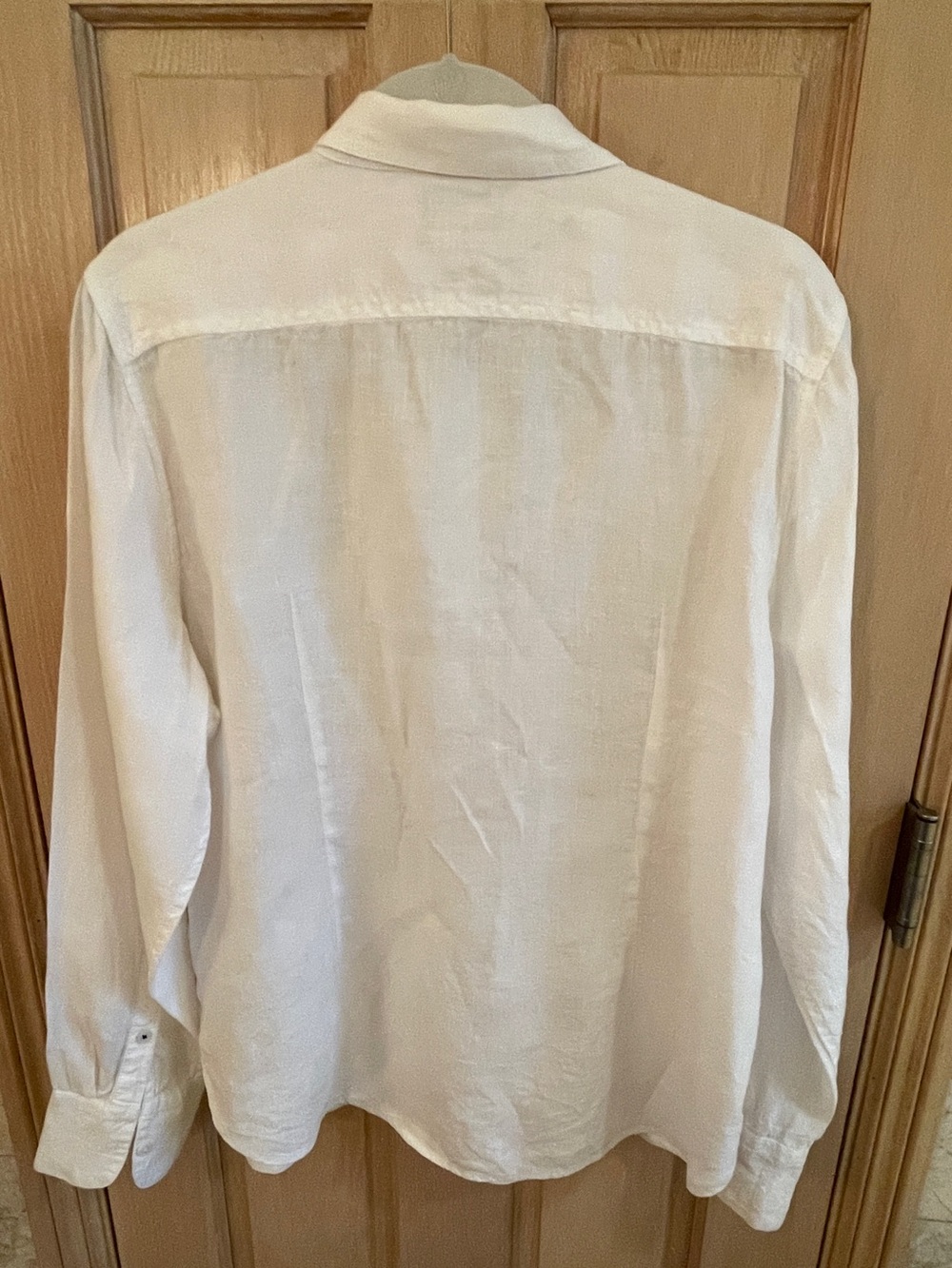 J. Crew Baird McNutt Irish Linen White Button-Down Shirt - Picture 6 of 9